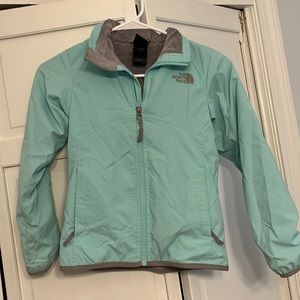 VGUC- Girls North Face Fleece Lined Jacket, Size Small